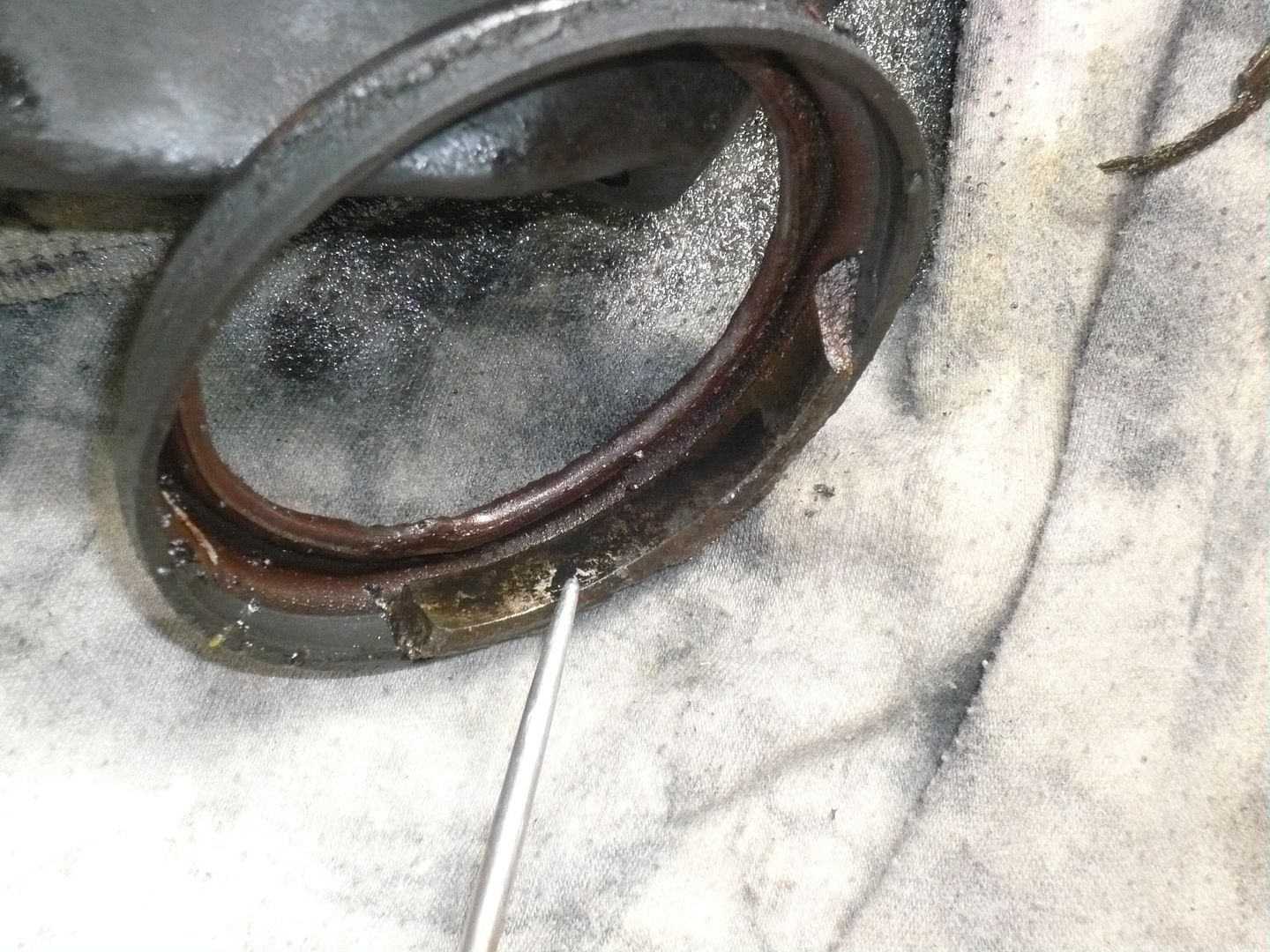 Front caliper failure in 280 SE, next in a litany of continuing faults!